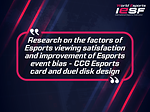 Esports, Esports Research, CCG, Esports Viewing