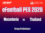 Macedonia vs Thailand eFootball PES 2020 Group Preliminary [11th Esports World Championship] Day 1