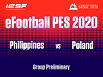 Philippines vs Poland eFootball PES 2020 Group Preliminary [11th Esports World Championship] Day 1