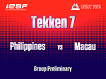 Philippines vs Macau Tekken 7 Group Preliminary [11th Esports World Championship 2019] Day 1