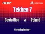 Costa Rica vs Poland Tekken 7 Group Preliminary [11th Esports World Championship 2019 SEOUL] Day 2