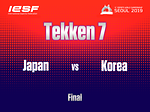 Japan vs Korea Tekken 7 Final [11th Esports World Championship 2019 SEOUL] Day 3